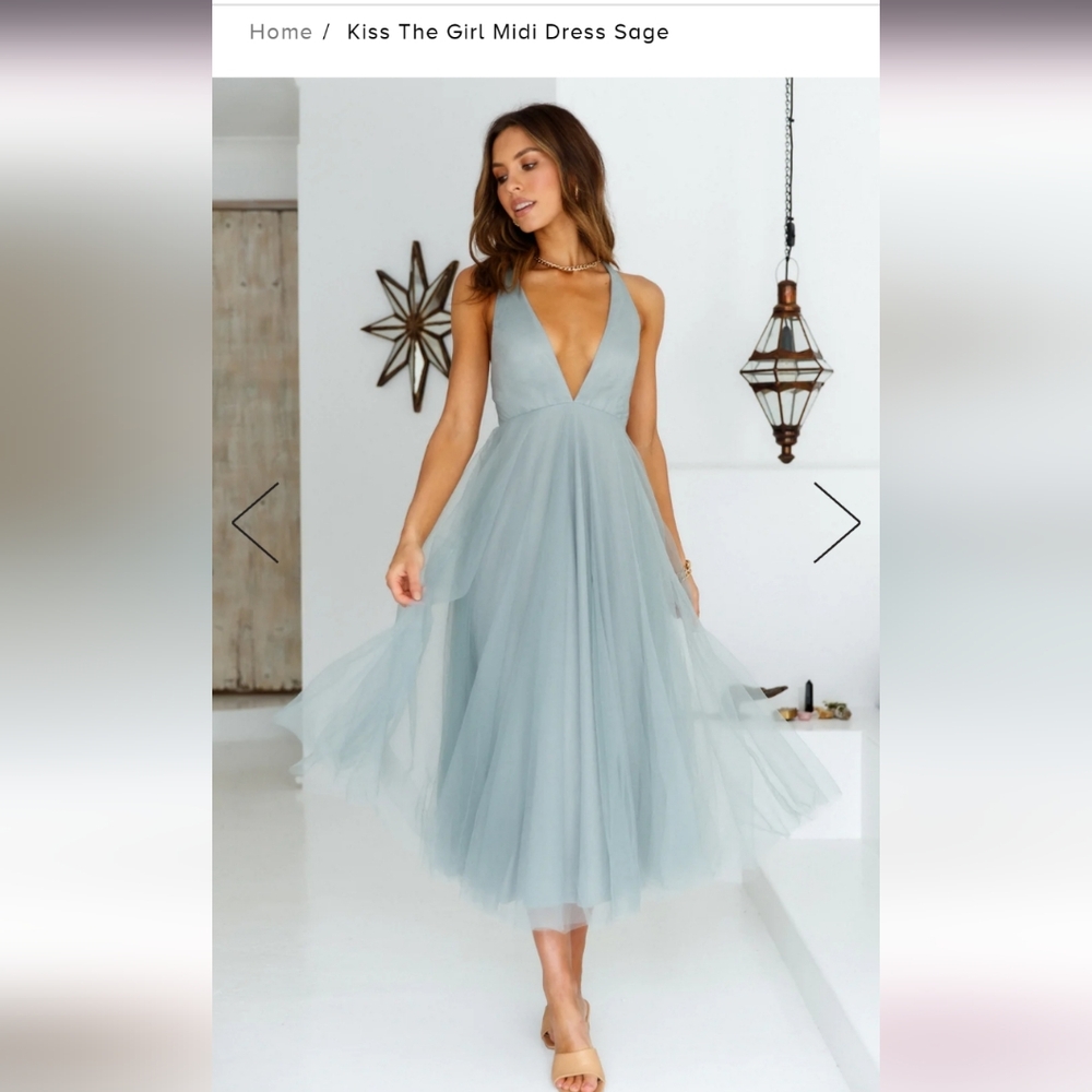 Hello Molly Kiss the Girl Midi Dress